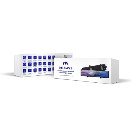 MIKAVI PQ5 PRO 4K  - Wideorejestrator w lusterku — zdjęcie 3